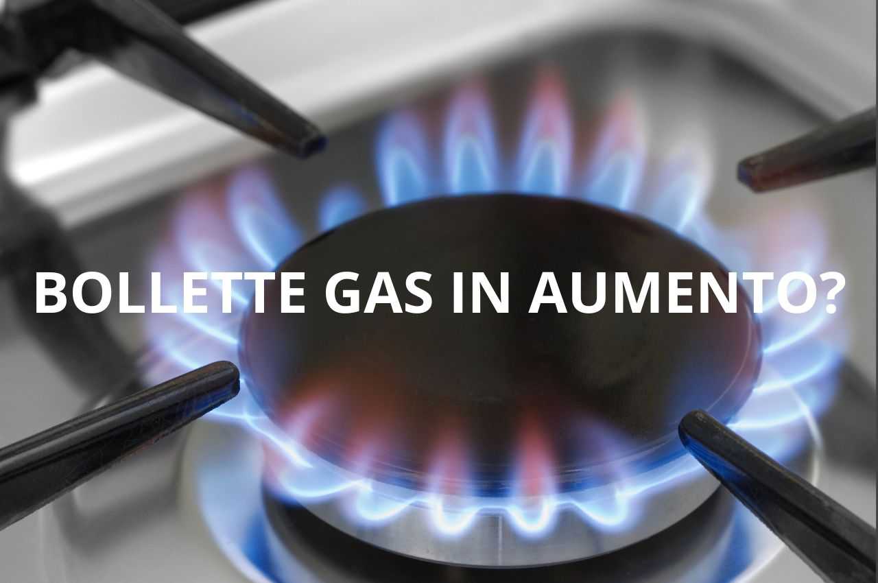 Bolletta gas in aumento