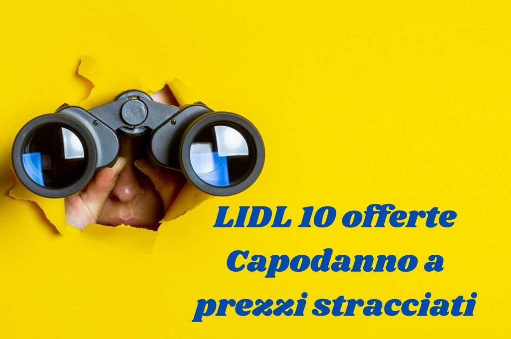 10 offerte LIDL Capodanno