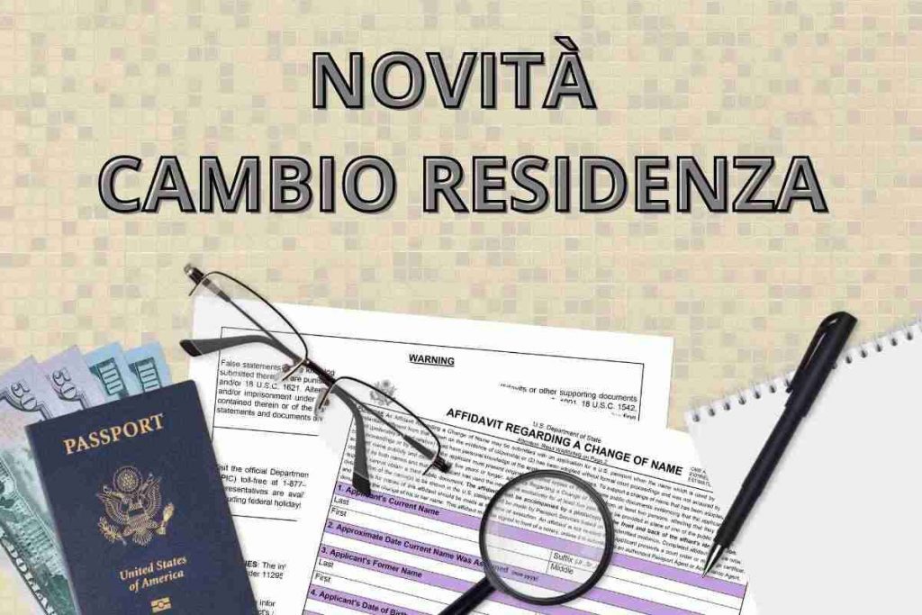 nuove regole sul cambio di residenza