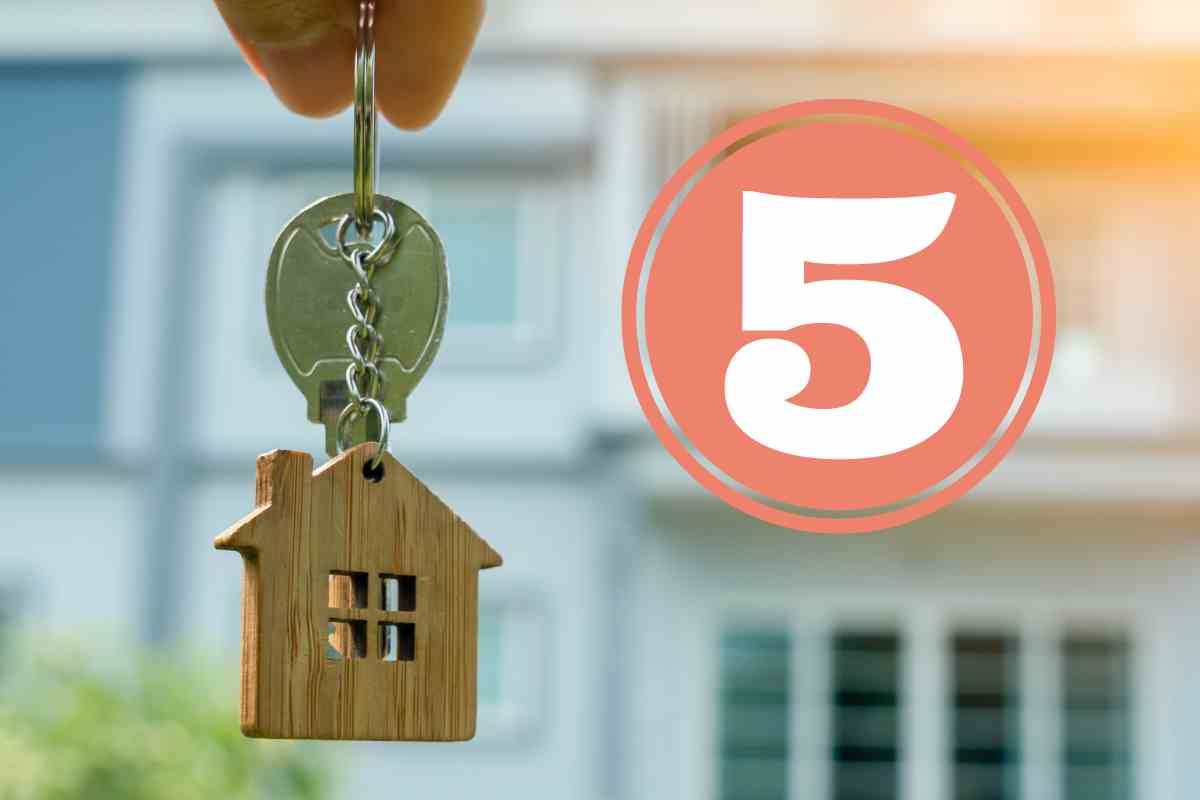 Si può vedere casa acquistata con il Bonus prima di cinque anni?