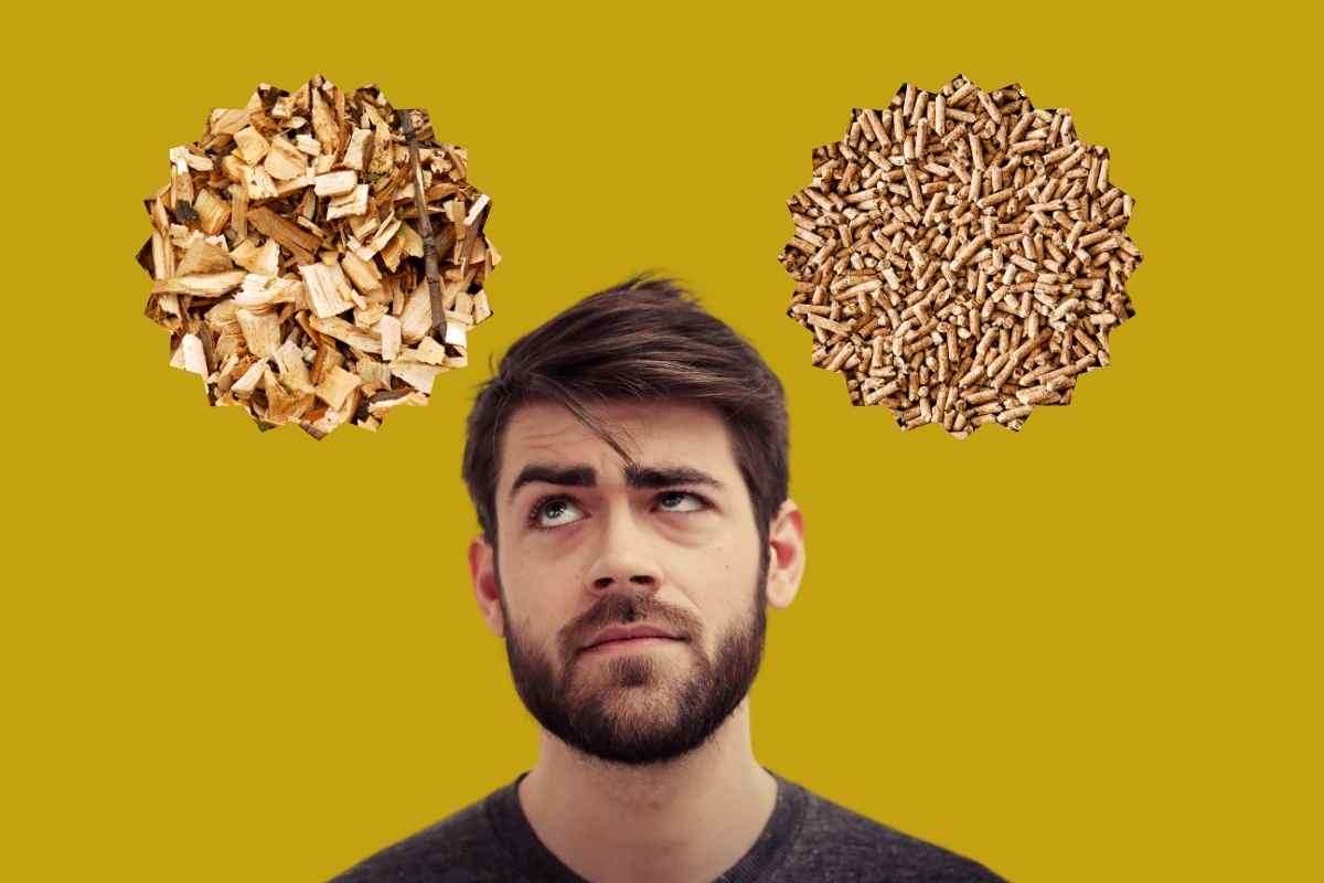 Le differenze tra pellet e cippato