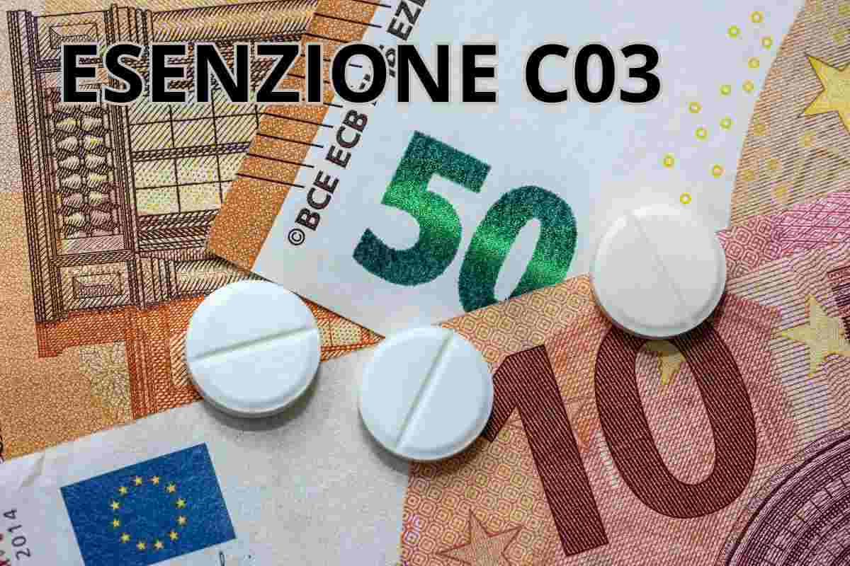 cos'è l'esenzione ticket c03