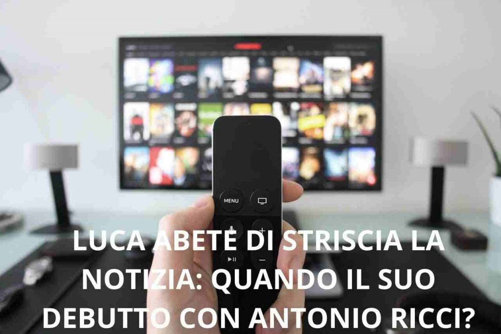 Il debutto di Luca Abete a Striscia la notizia