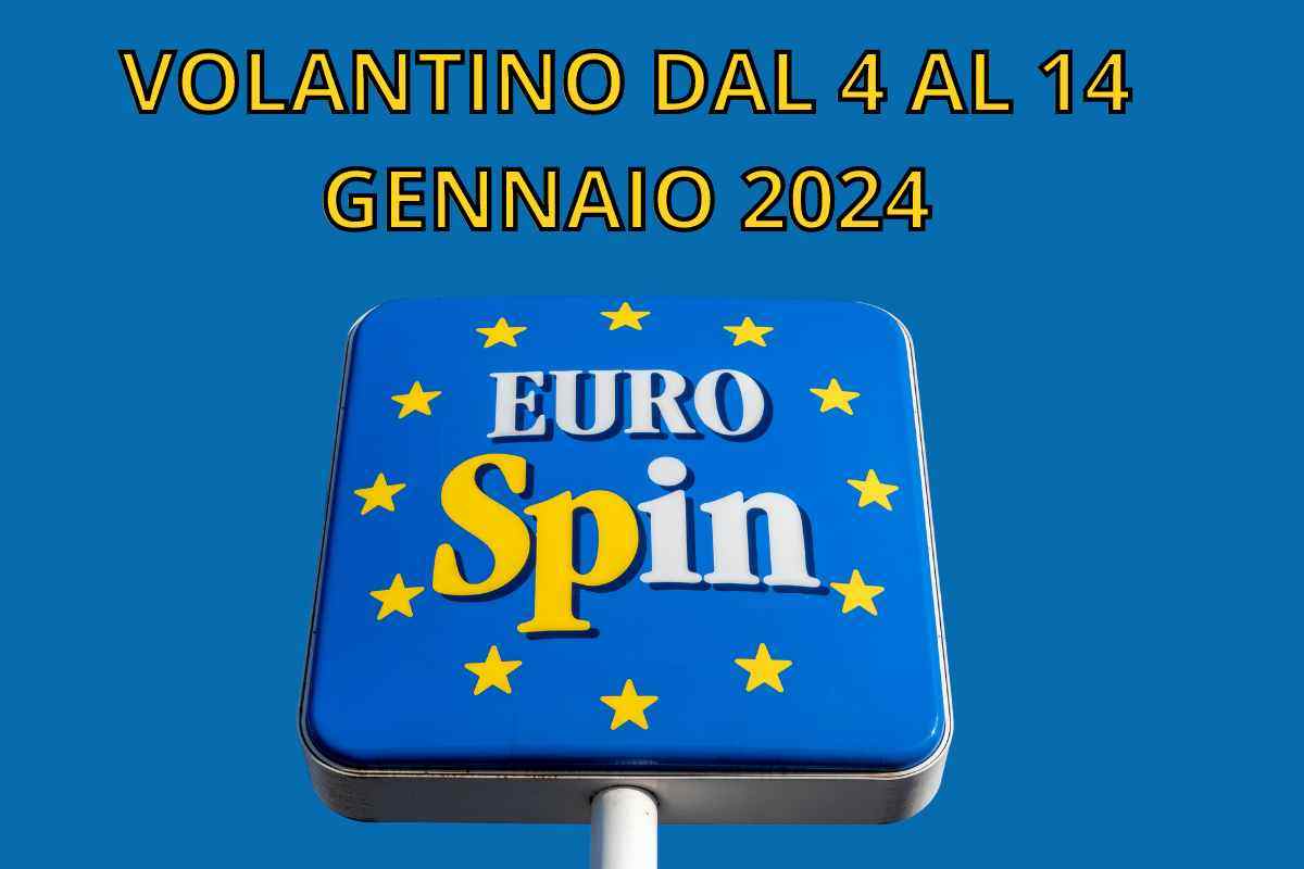 offerte volantino eurospin gennaio 2024