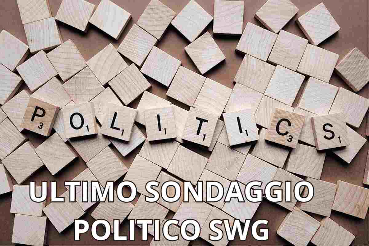 Cubetti di legno che formano la scritta 'politics'